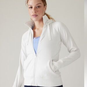 ATHLETA white Truimph Hoodie